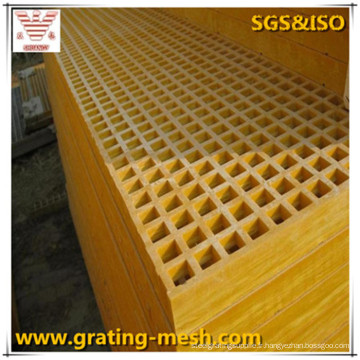 Grille de plancher en grille en fibre de verre 38 * 38 mm